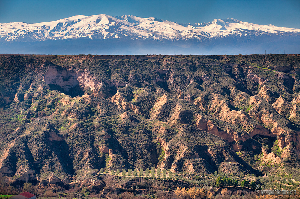 Bad Lands del barranco del r&iacute;o Gor