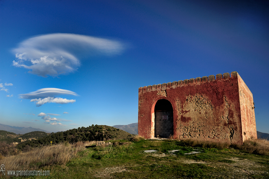 Castillo Venta de la Cebada. Paisajes de Granada