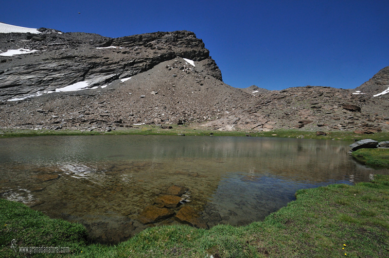 Lagunillo del Tanto ( Cañada de 7 lagunas). Lagunas de Sierra Nevada